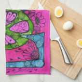 キッチンタオル「愛」 キッチンタオル (四つ折り)