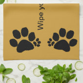 キッチンタオル – 手を拭く (折り畳み)