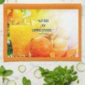 キッチンタオル「持ち上げることで立ち上がる」 キッチンタオル (折り畳み)