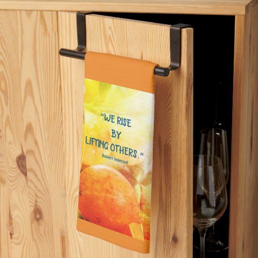 キッチンタオル「持ち上げることで立ち上がる」 キッチンタオル (三つ折り)