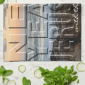 キッチンタオル「来年エルサレムビーチ」 キッチンタオル (折り畳み)