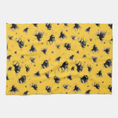 キッチンタオル – 毎日かわいいハチ茶タオル (横)