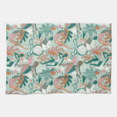 キッチンタオル：水中スイミング キッチンタオル (横)