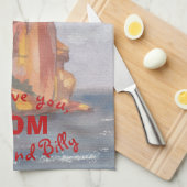 キッチンタオル「海ビュー」 キッチンタオル (四つ折り)