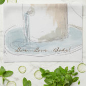 キッチンタオル「犬/ロンドン」 キッチンタオル (折り畳み)