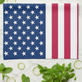 キッチンタオル（米国国旗） キッチンタオル (折り畳み)