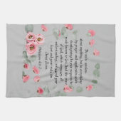 キッチンタオル – 聖書ピリピ4:6-7 (横)