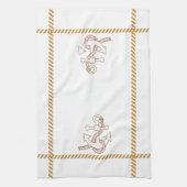 キッチンタオル – 船舶いかり (縦)