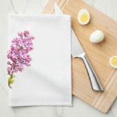 キッチンタオル – 薄紫 (四つ折り)