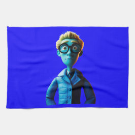 キッチンタオル「誰があなたを見ている」 キッチンタオル