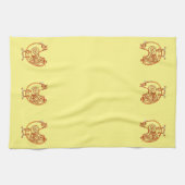 キッチンタオル – 銅線チキン (横)