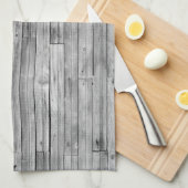 キッチンタオル – 風化納屋ウッド (四つ折り)