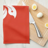 キッチンタオル（香港国旗）中国 キッチンタオル (四つ折り)