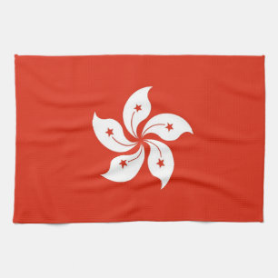 キッチンタオル(香港国旗)中国 キッチンタオル