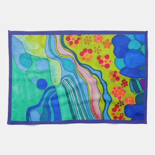 キッチンタオル「AMERICA THE BEAUTY」 キッチンタオル (横)