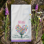 キッチンタオル – Bouquet (紫)