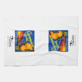 キッチンタオル – Claremont CA - Claremont金ゴールド (横)