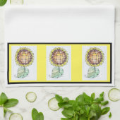 キッチンタオル – NGAひまわり (折り畳み)