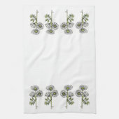 キッチンタオル – NGAホワイトデイジー (縦)