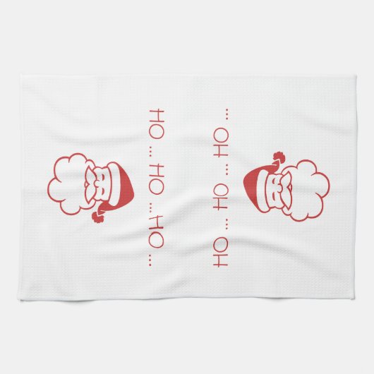 キッチンタオル – Santa (横)