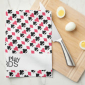 キッチンタ遊オルをカードに キッチンタオル (四つ折り)