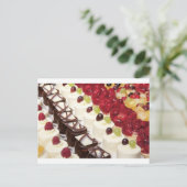 キッチンダイニングカラフルケーキ写真の運命 ポストカード (スタンド正面)