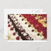 キッチンダイニングカラフルケーキ写真の運命 ポストカード (正面/裏面)