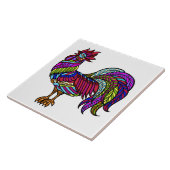 キッチンチキカラフルンマンダラデザイン タイル (側面)