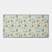 キッチンツールのパターン デスクマット (正面)