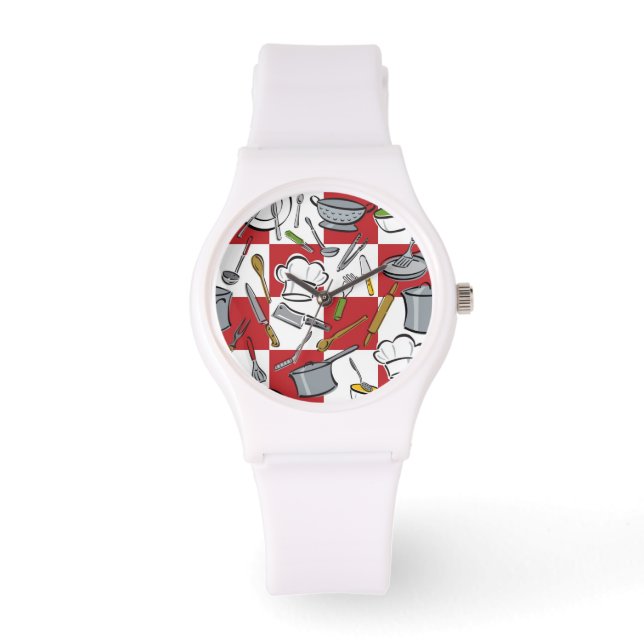キッチンツールチェック 腕時計 (正面)