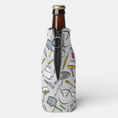 キッチンツールパターン ボトルクーラー (ボトル裏面)