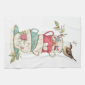 キッチンティータイムティータオル キッチンタオル (横)