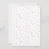 キッチンティーパーティーブライダルシャワー招待 招待状 (裏面)