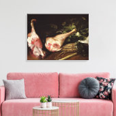 キッチンテーブル、静物 キャンバスプリント (インサイチュ (リビング))