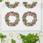 キッチンディッシュタオル、クリスマスデザイン、ホームグッズ キッチンタオル (折り畳み)