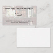 キッチンデザイン及びリフォーム 名刺 (正面/裏面)