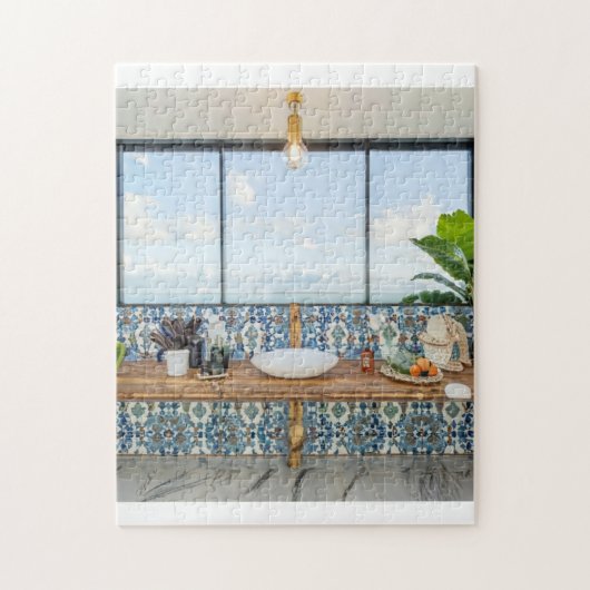 キッチンデザイン ジグソーパズル (縦)