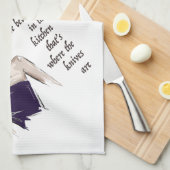 キッチンナイフ属 キッチンタオル (四つ折り)