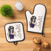 キッチンナイフ属 鍋つかみ&鍋敷きセット (トップダウン)