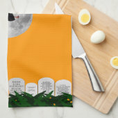 キッチンハロウィーンタオル キッチンタオル (四つ折り)