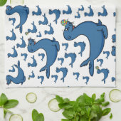 キッチンハンドタオルをシールする キッチンタオル (折り畳み)