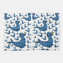 キッチンハンドタオルをシールする キッチンタオル