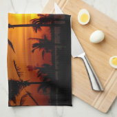 キッチンハンドタオル信仰を生む キッチンタオル (四つ折り)