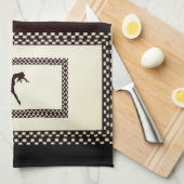 キッチンハンドタオル キッチンタオル (四つ折り)