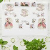 キッチンハンドタオル キッチンタオル (折り畳み)