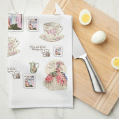 キッチンハンドタオル キッチンタオル (四つ折り)