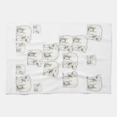 キッチンハンドタオル キッチンタオル (横)