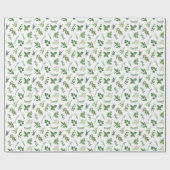 キッチンハーブ包装紙 ラッピングペーパー (フラット)