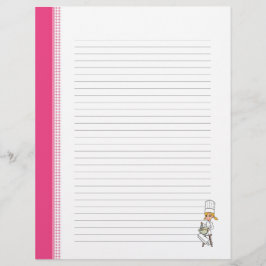 キッチンバインダー用かわいいレシピページ