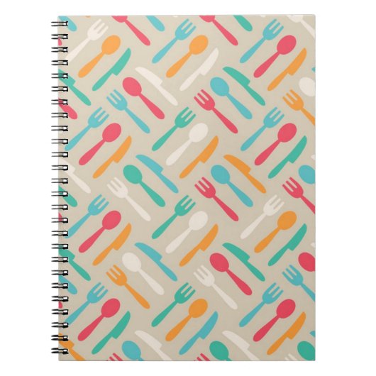 キッチンパターン3 ノートブック (正面)